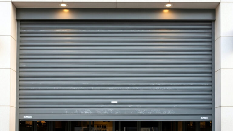 portas comerciais de aço